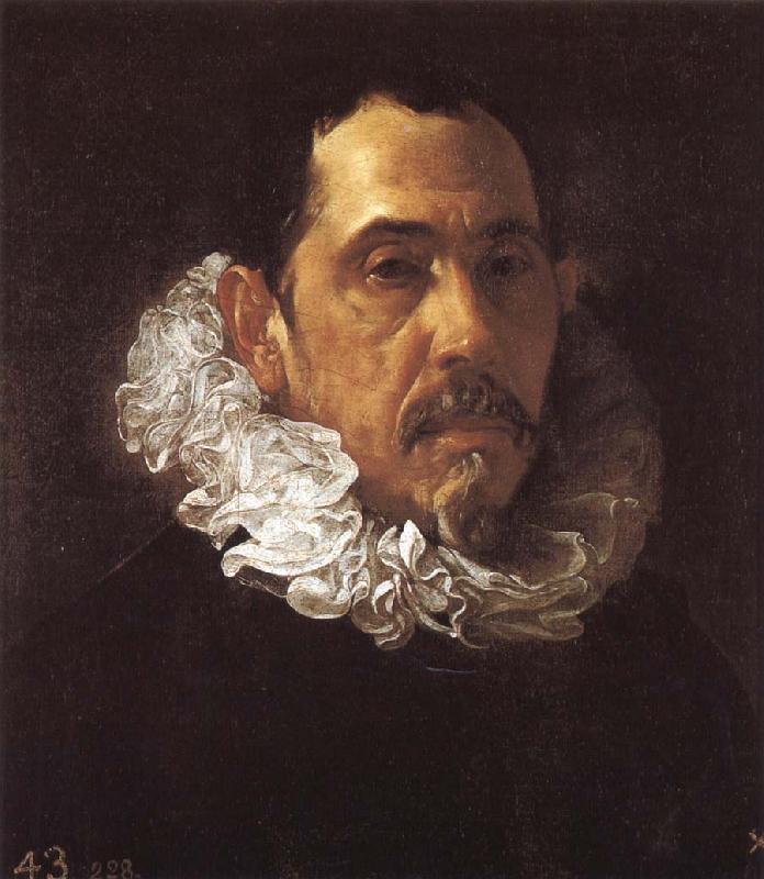 VELAZQUEZ, Diego Rodriguez de Silva y The man wearing beard oil painting picture